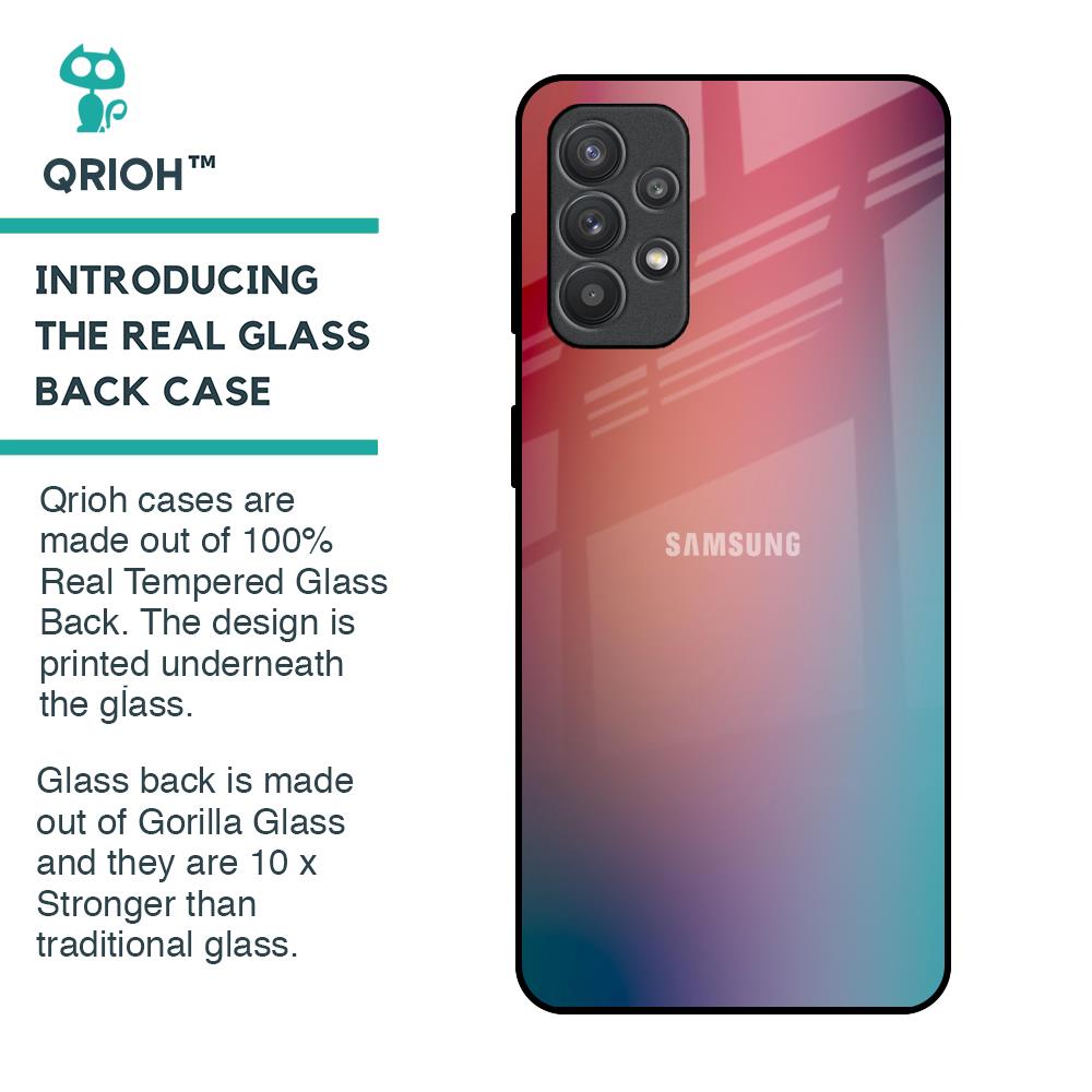 Dusty Multi Gradient Glass Case for Samsung Galaxy M32 5G