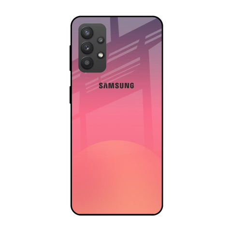 Sunset Orange Samsung Galaxy M32 5G Glass Cases & Covers Online