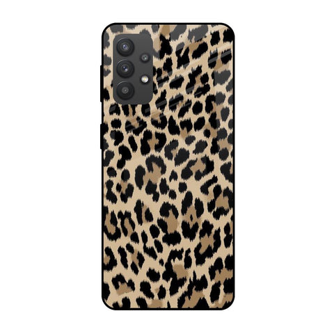 Leopard Seamless Samsung Galaxy M32 5G Glass Cases & Covers Online