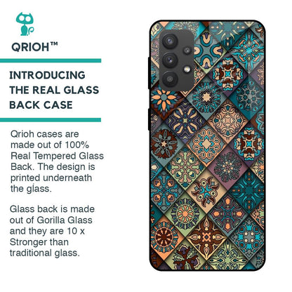 Retro Art Glass case for Samsung Galaxy M32 5G
