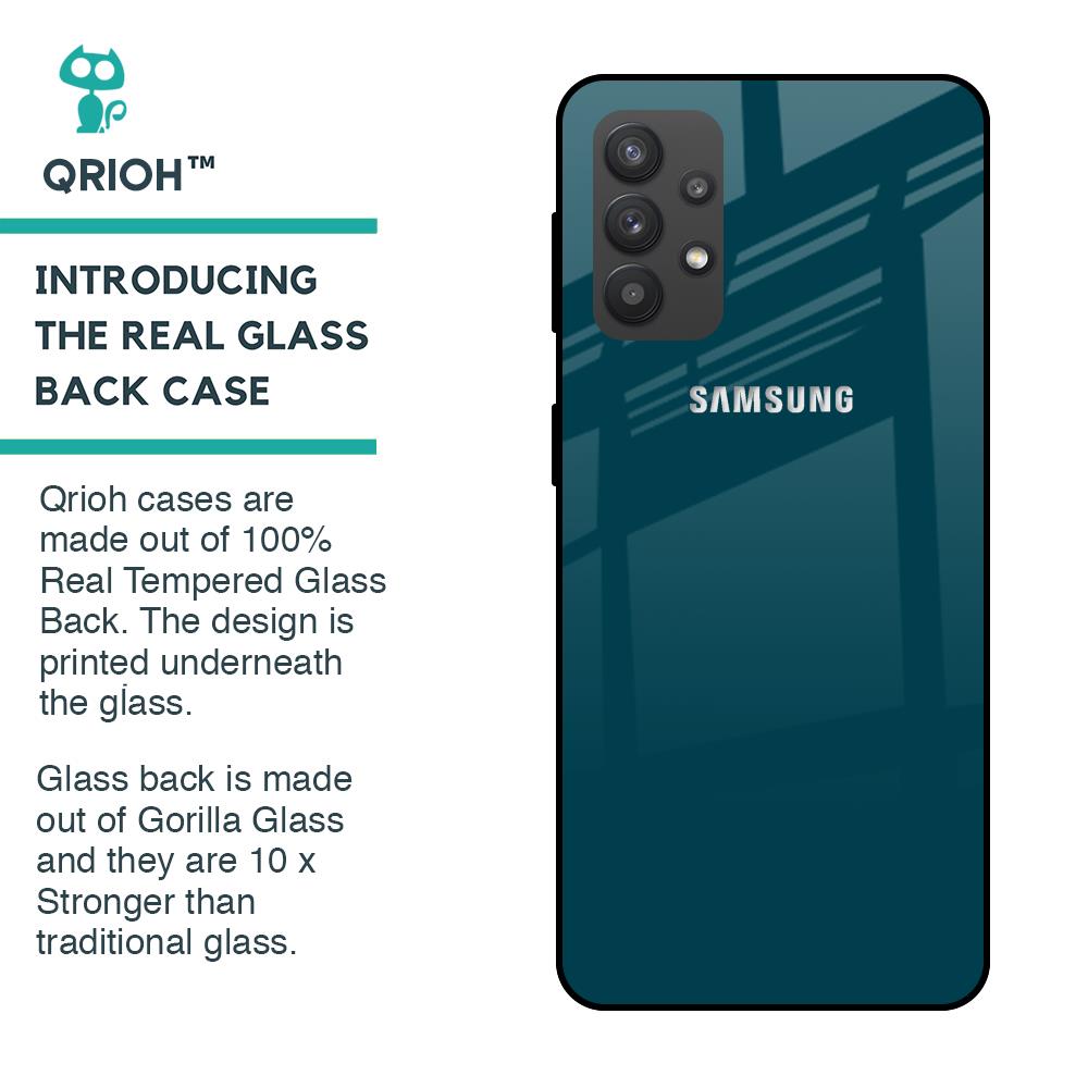 Emerald Glass Case for Samsung Galaxy M32 5G