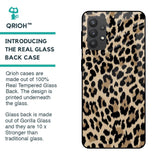 Leopard Seamless Glass Case For Samsung Galaxy M32 5G