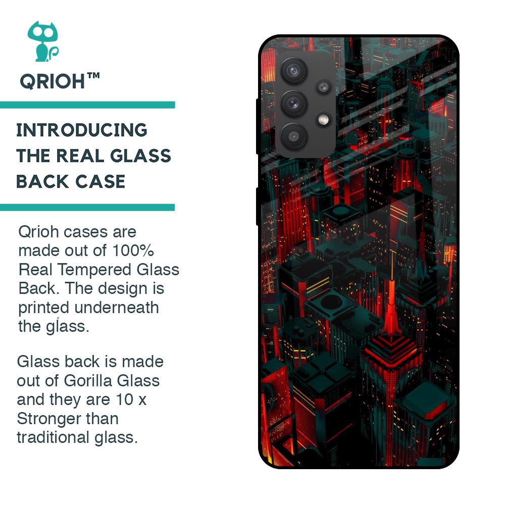 City Light Glass Case For Samsung Galaxy M32 5G