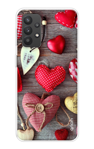 Valentine Hearts Samsung Galaxy M32 5G Back Cover