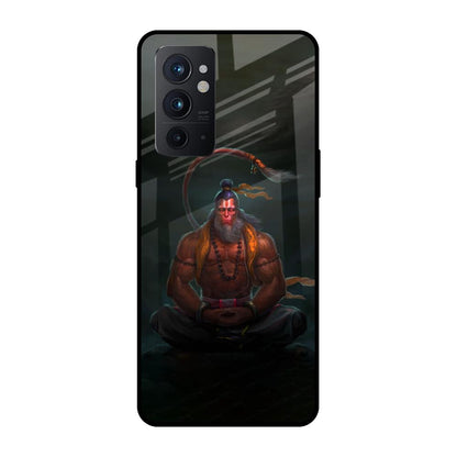 Lord Hanuman Animated OnePlus 9RT Glass Back Cover Online