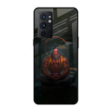 Lord Hanuman Animated OnePlus 9RT Glass Back Cover Online