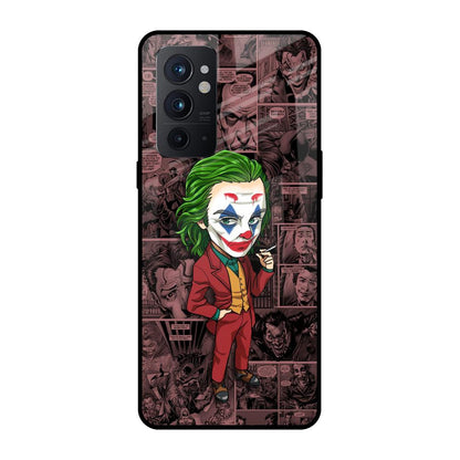 Joker Cartoon OnePlus 9RT Glass Back Cover Online