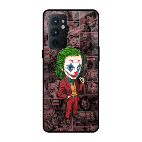 Joker Cartoon OnePlus 9RT Glass Back Cover Online
