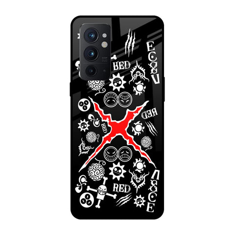 Red Zone OnePlus 9RT Glass Back Cover Online