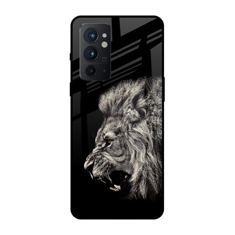 Brave Lion OnePlus 9RT Glass Back Cover Online