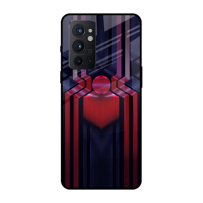 Super Art Logo OnePlus 9RT Glass Back Cover Online