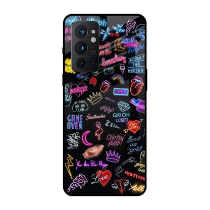 Accept The Mystery OnePlus 9RT Glass Back Cover Online