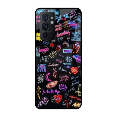 Accept The Mystery OnePlus 9RT Glass Back Cover Online