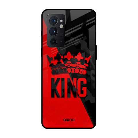 I Am A King OnePlus 9RT Glass Back Cover Online