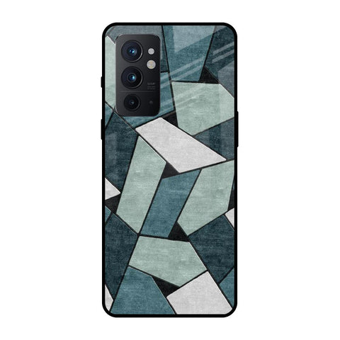 Abstact Tiles OnePlus 9RT Glass Back Cover Online