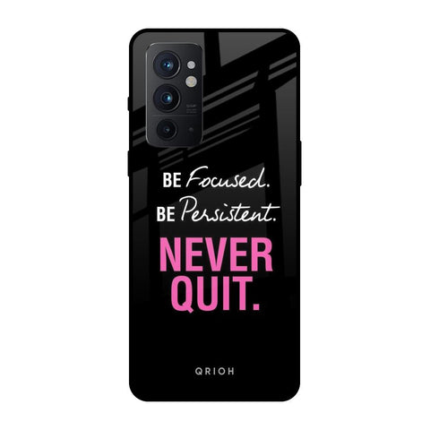 Be Focused OnePlus 9RT Glass Back Cover Online