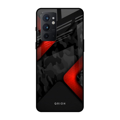 Modern Camo Abstract OnePlus 9RT Glass Back Cover Online