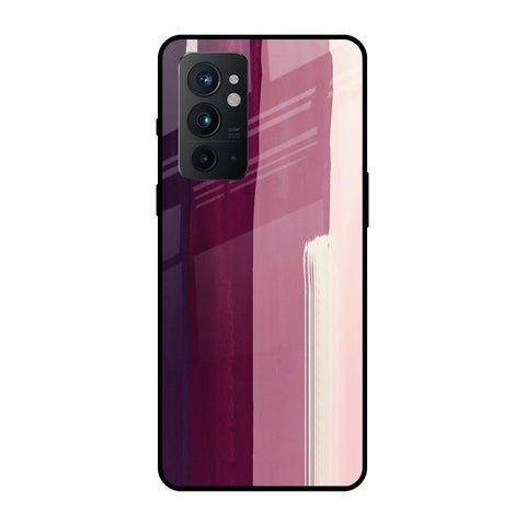 Brush Stroke Art OnePlus 9RT Glass Back Cover Online