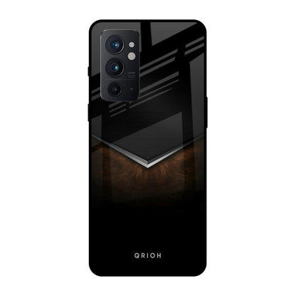 Dark Walnut OnePlus 9RT Glass Back Cover Online