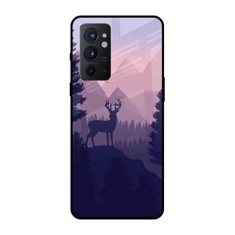 Deer In Night OnePlus 9RT Glass Cases & Covers Online