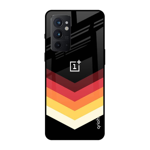 Abstract Arrow Pattern OnePlus 9RT Glass Cases & Covers Online