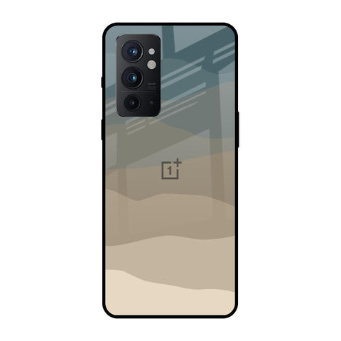 Abstract Mountain Pattern OnePlus 9RT Glass Back Cover Online