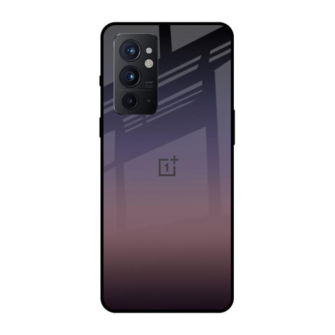 Grey Ombre OnePlus 9RT Glass Back Cover Online