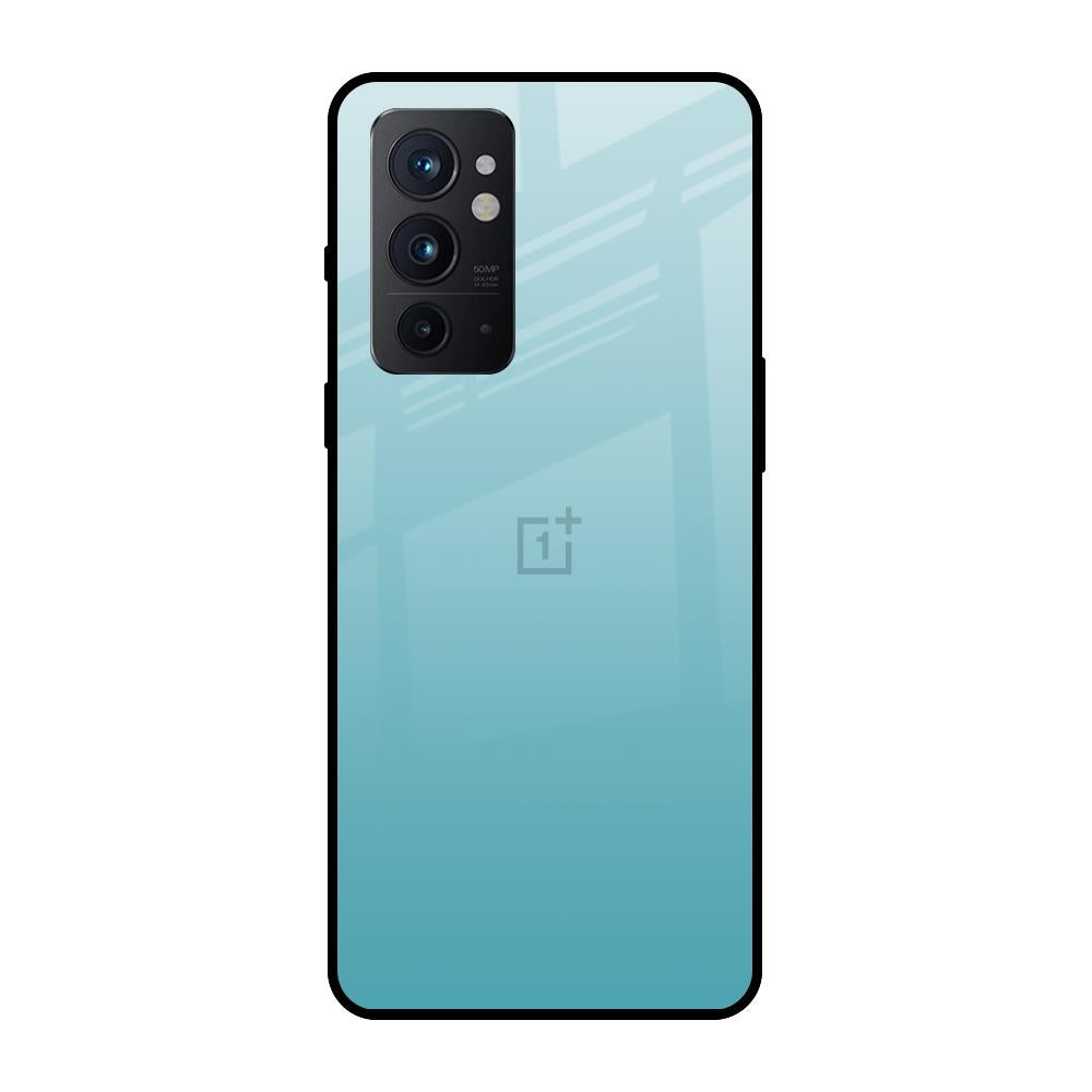 Arctic Blue OnePlus 9RT Glass Back Cover Online
