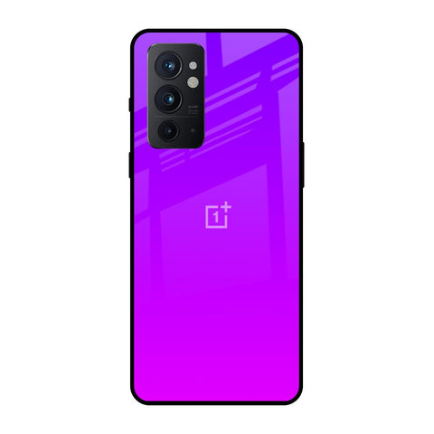 Purple Pink OnePlus 9RT Glass Back Cover Online