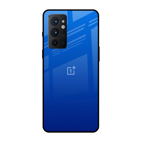 Egyptian Blue OnePlus 9RT Glass Back Cover Online