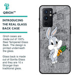 Cute Baby Bunny Glass Case for OnePlus 9RT