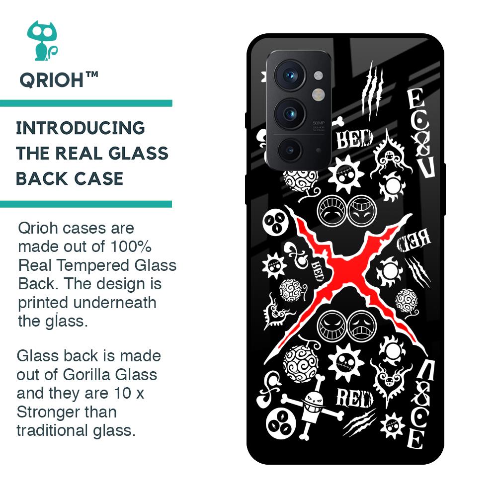 Red Zone Glass Case for OnePlus 9RT