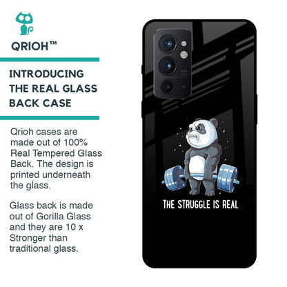 Real Struggle Glass Case for OnePlus 9RT