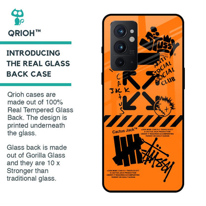 Anti Social Club Glass Case for OnePlus 9RT