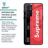 Supreme Ticket Glass Case for OnePlus 9RT