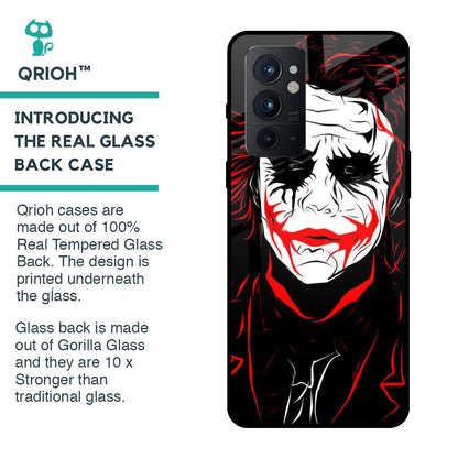 Life In Dark Glass Case For OnePlus 9RT