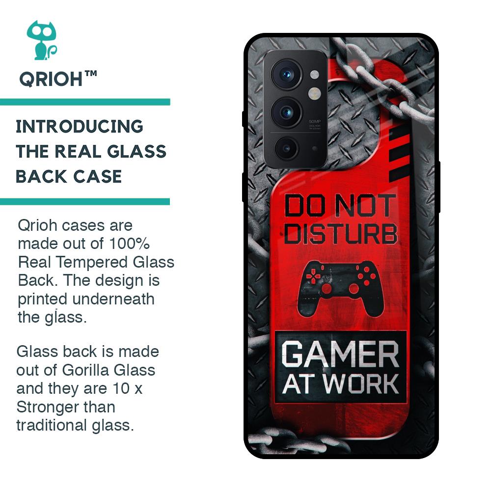 Do No Disturb Glass Case For OnePlus 9RT