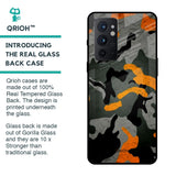 Camouflage Orange Glass Case For OnePlus 9RT