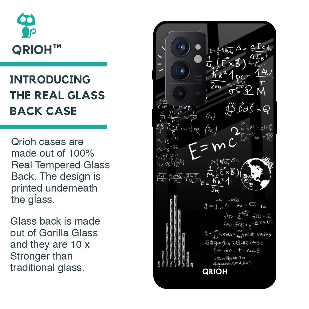 Funny Math Glass Case for OnePlus 9RT