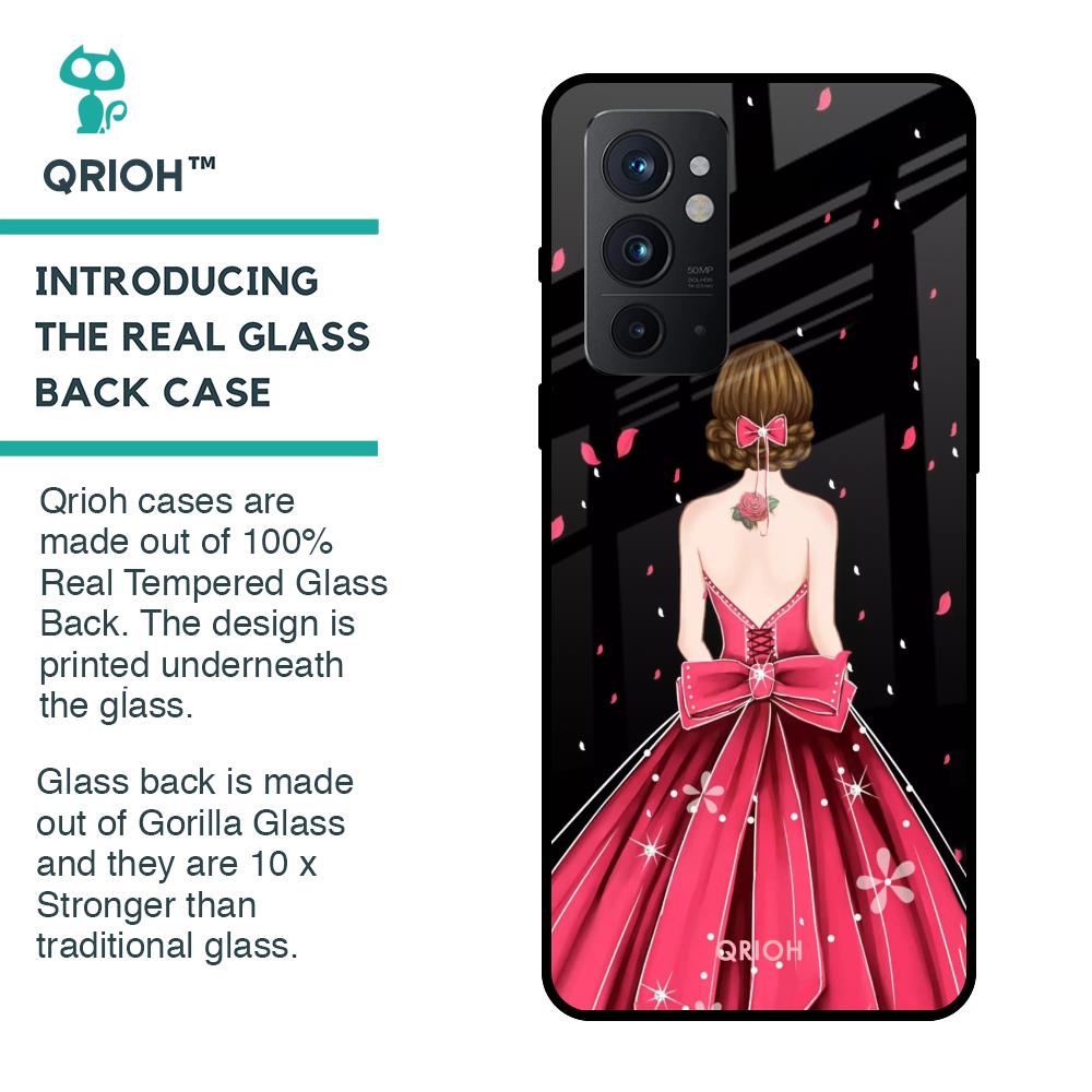 Fashion Princess Glass Case for OnePlus 9RT