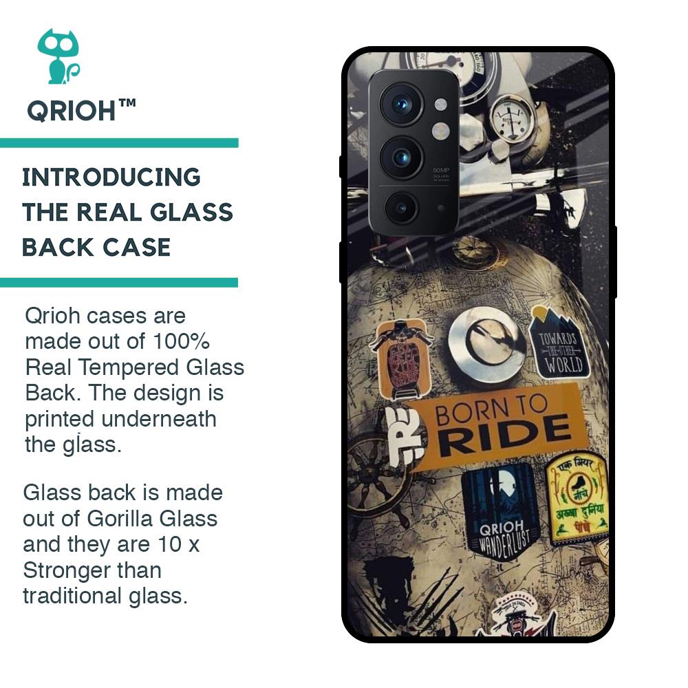 Ride Mode On Glass Case for OnePlus 9RT