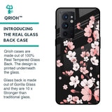 Black Cherry Blossom Glass Case for OnePlus 9RT