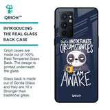 Struggling Panda Glass Case for OnePlus 9RT