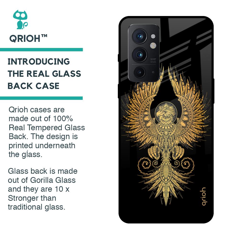 Mythical Phoenix Art Glass Case for OnePlus 9RT