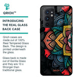 Retro Gorgeous Flower Glass Case for OnePlus 9RT