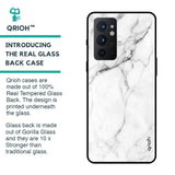 Modern White Marble Glass case for OnePlus 9RT