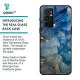 Blue Cool Marble Glass Case for OnePlus 9RT