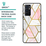 Geometrical Marble Glass Case for OnePlus 9RT