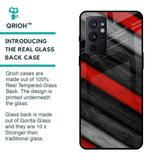 Soft Wooden Texture Glass Case for OnePlus 9RT