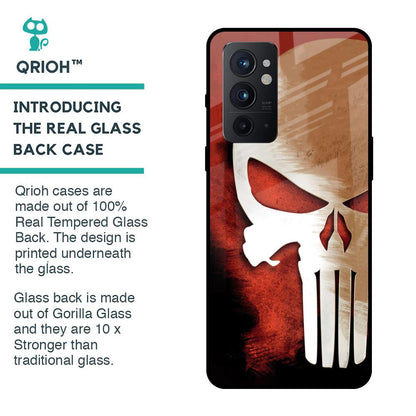 Red Skull Glass Case for OnePlus 9RT